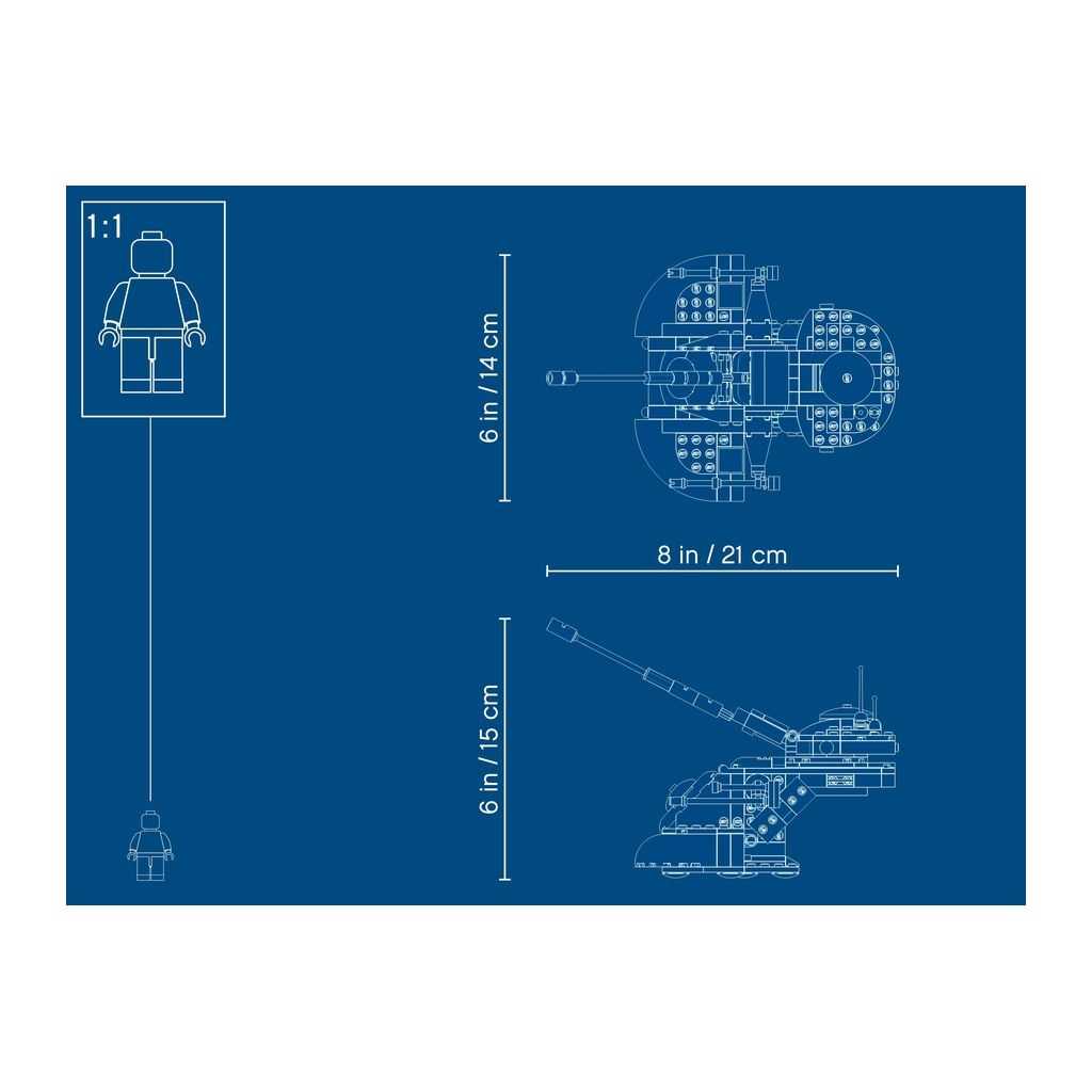 Star Wars Lego Tanque Blindado de Asalto (AAT) Edades 7+ # 75283 Artículo 286 Piezas | ZRN-543679